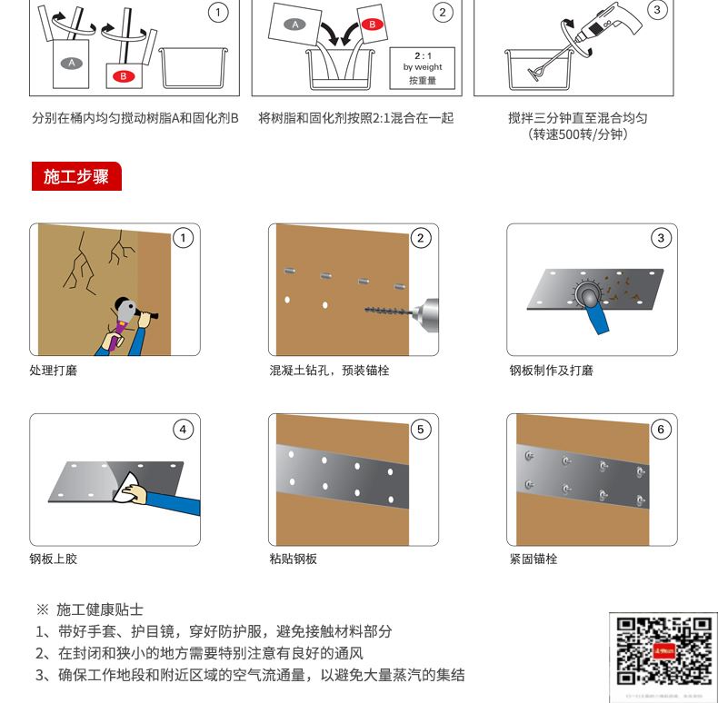 包钢平江粘钢加固施工过程